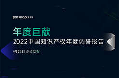 《2022中國(guó)知識(shí)產(chǎn)權(quán)年度調(diào)研報(bào)告》正式發(fā)布！  ?