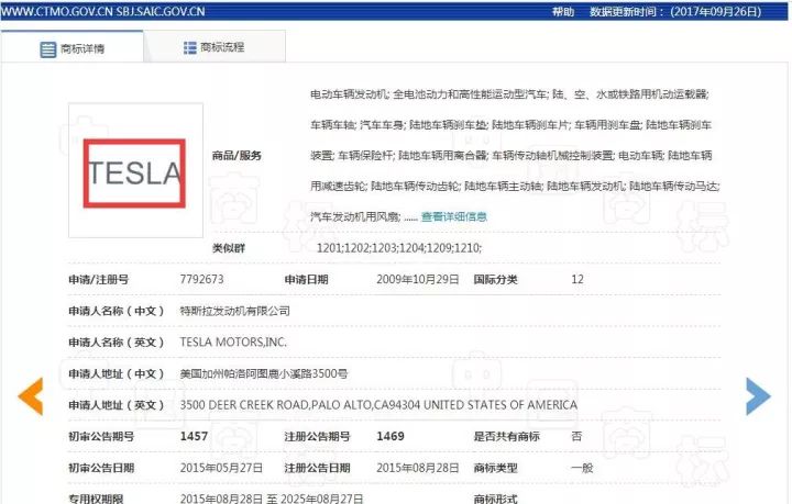 「Tesla」商標(biāo)被搶注！特斯拉公司起訴撤銷獲法院支持