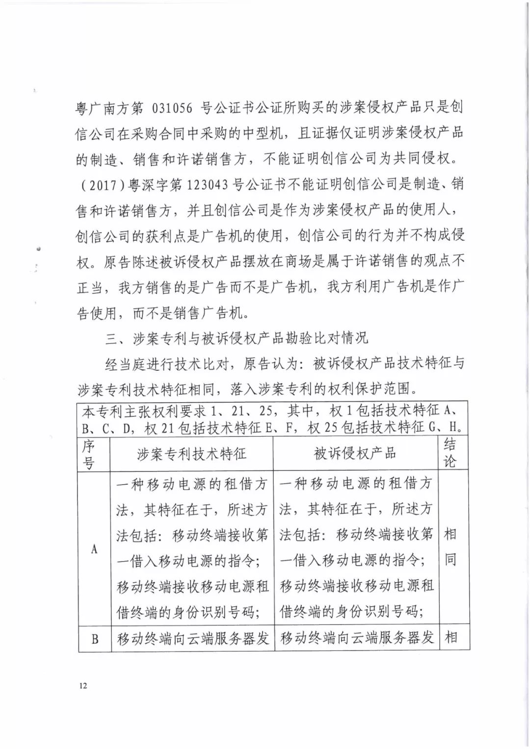 來電科技三專利勝訴友電科技！共享充電寶專利案持續(xù)升溫（附：判決書）