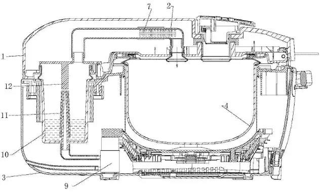 蒸汽電飯煲的專利技術
