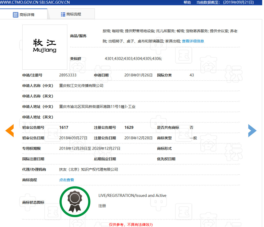 西南政法大學(xué)SWUPL商標(biāo)被搶注？