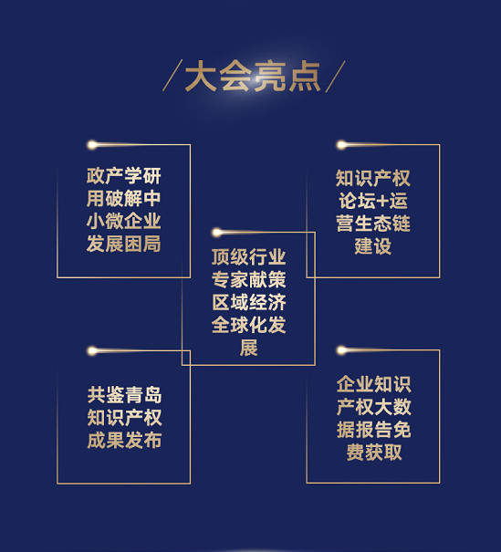 官宣！2019青島互聯(lián)網(wǎng)+知識產(chǎn)權(quán)產(chǎn)業(yè)服務(wù)峰會17日開幕！