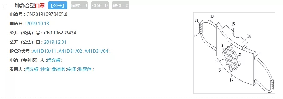 口罩又熱銷！有關(guān)的發(fā)明專利了解一下