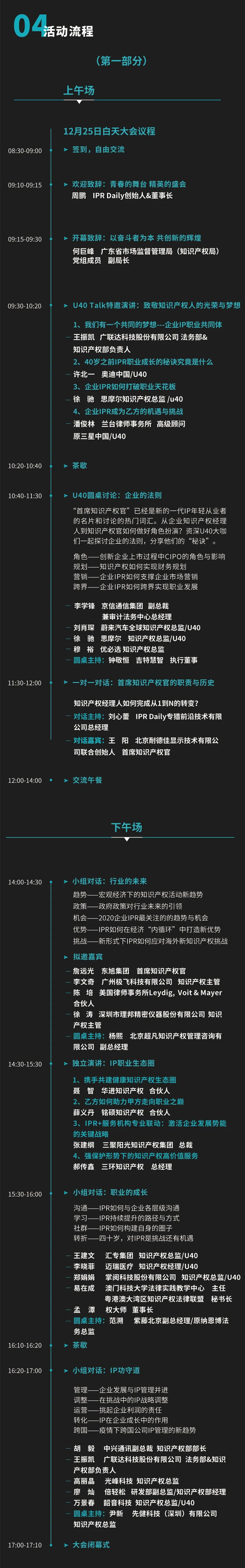 “2020首屆未來知識產(chǎn)權(quán)官大會暨第二屆中國40位40歲以下企業(yè)知識產(chǎn)權(quán)精英頒獎盛典”今日開啟！