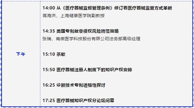 誠邀出席 | 中國知識產權高峰論壇（CIPF）最新議程