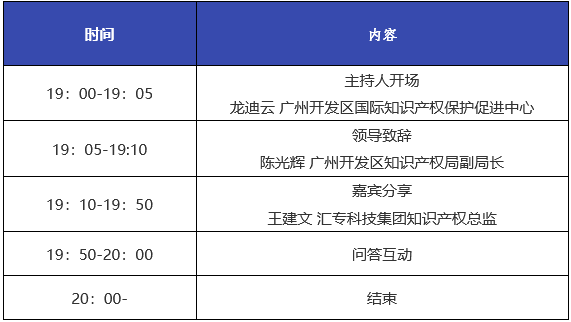 報名！智能裝備企業(yè)知識產(chǎn)權(quán)管理分享會邀您觀看