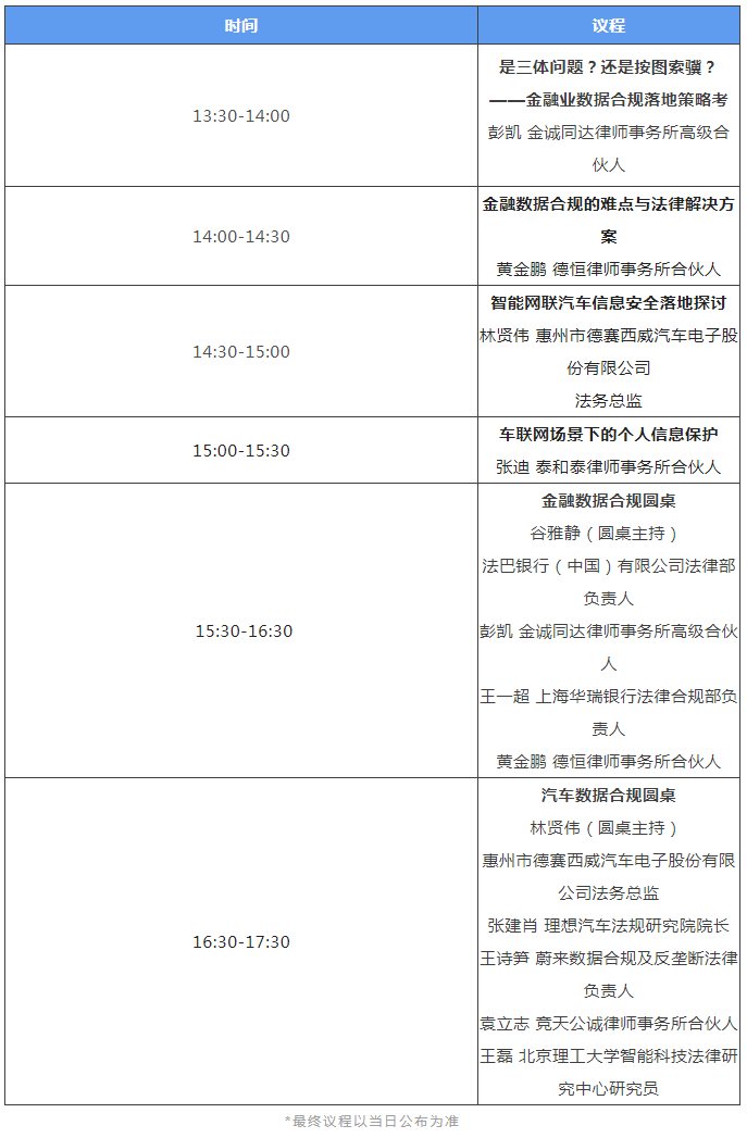 今日開(kāi)幕：2022數(shù)據(jù)與個(gè)人信息合規(guī)論壇