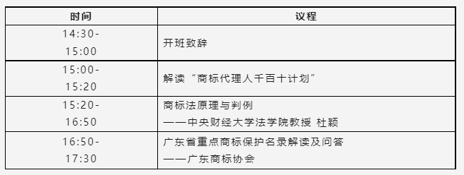 報(bào)名！廣東商標(biāo)代理合規(guī)實(shí)務(wù)培訓(xùn)“商標(biāo)代理人千百十計(jì)劃”啟動(dòng)會(huì)暨第一期培訓(xùn)將于7月18日舉辦