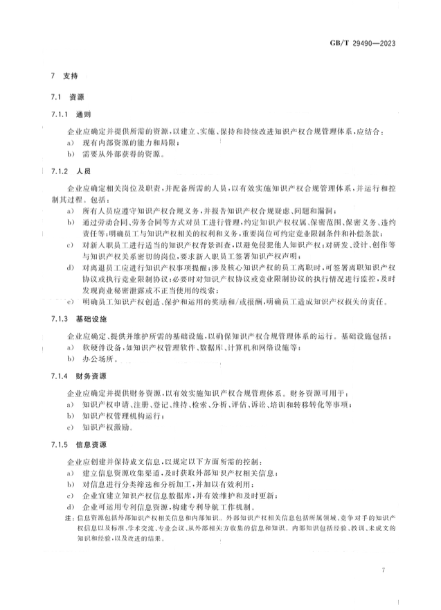 2024.1.1日起！《企業(yè)知識產權合規(guī)管理體系 要求》（GB/T 29490-2023）國家標準實施