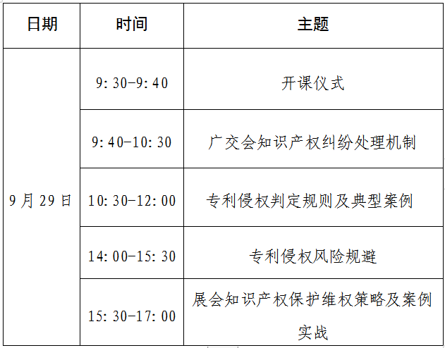 報(bào)名！第136屆廣交會(huì)省內(nèi)交易團(tuán)知識(shí)產(chǎn)權(quán)保護(hù)業(yè)務(wù)培訓(xùn)邀您參加