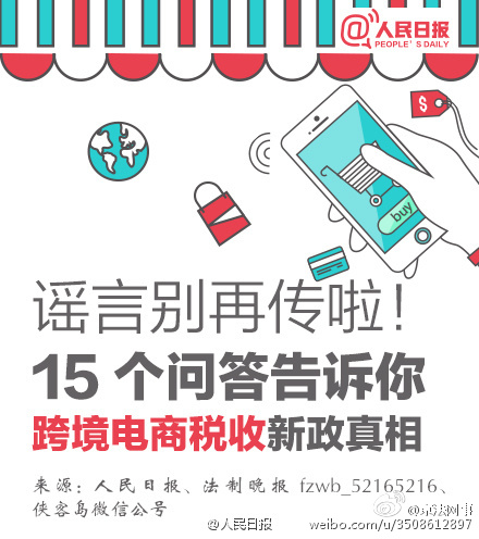 15個問答告訴你“海淘”稅收新政真相