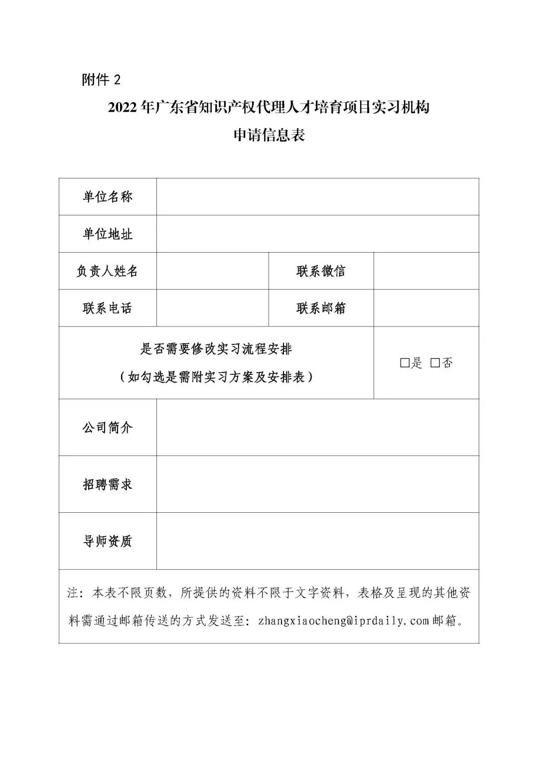 征集！廣東省知識產(chǎn)權(quán)代理人才培育項目實習(xí)機構(gòu)