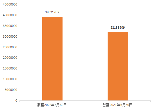 2022年上半年中國商標數(shù)據(jù)報告已生成  ?